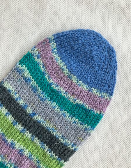 33 handgestrickte socken bunt spitze Gr. 38-39