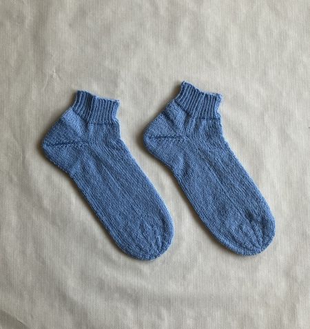 72 sneakersocken hellblau Gr. 38-39