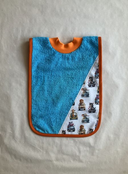 schlupflaetzchen aus der Serie Urwaldtiere unterwegs tuerkus orange
