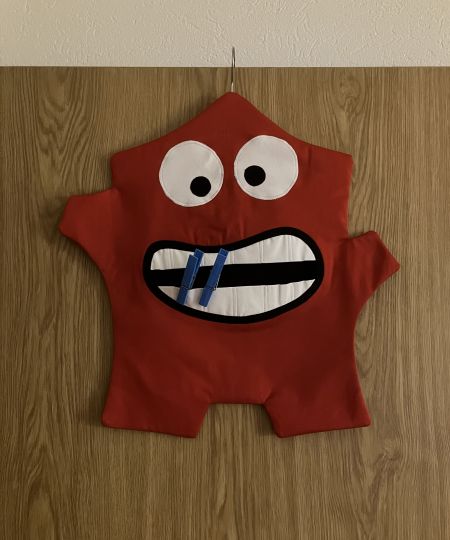 Waescheklammerbeutel Monster